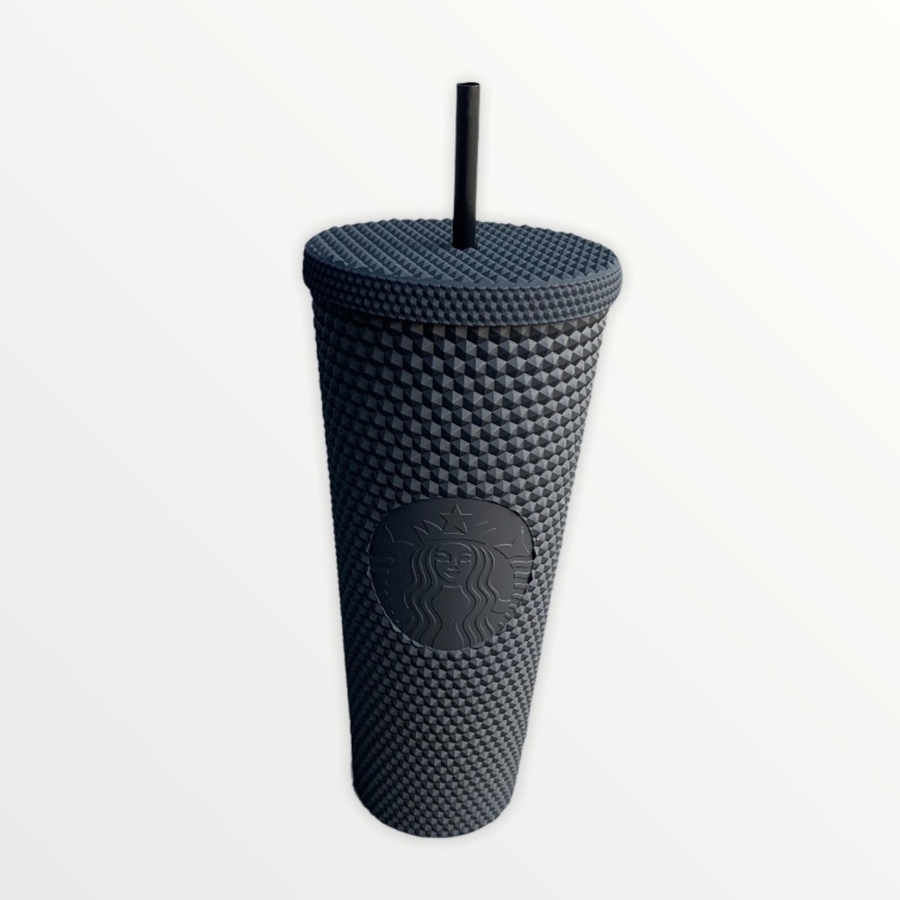 *RARE*  🖤 Starbucks Studded Matte Black Tumbler